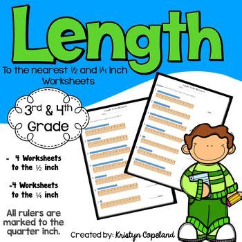 Length Worksheets | Fun math, Worksheets, Math lessons