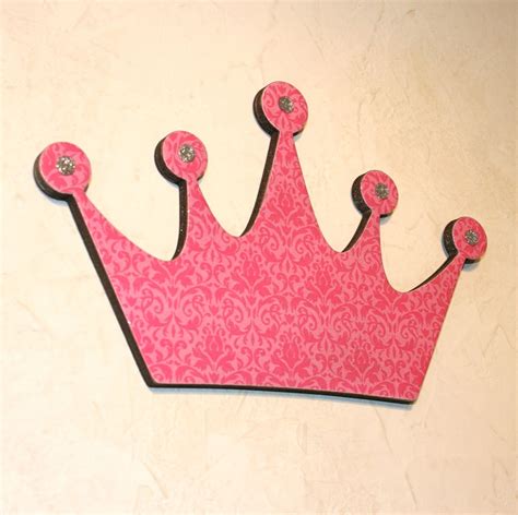 2024 Best Of 3d Princess Crown Wall Art Decor