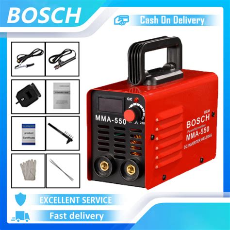 BOSCH Electric Welding Machine MMA 550 Portable IGBT Inverter Welding