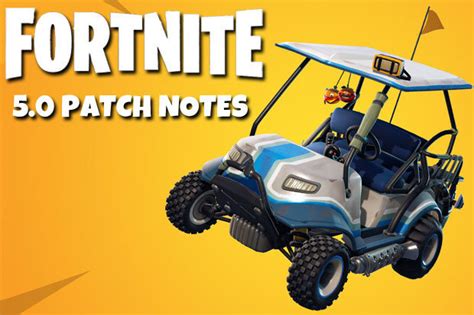 Fortnite Season 5 Patch Notes REVEALED 5 0 Changes Battle Pass World