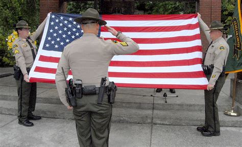 Salute To Law Enforcement Fallen Officers Honored In Memorial