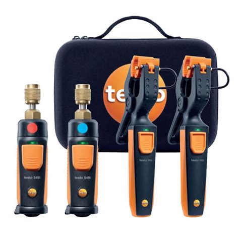 Testo 0563 0002 AC R Wireless Smart Probe Kit Bluetooth Manifold