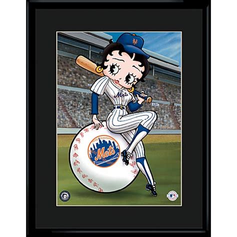 Betty Boop Mlb Team Limited Edition Framed Lithographs