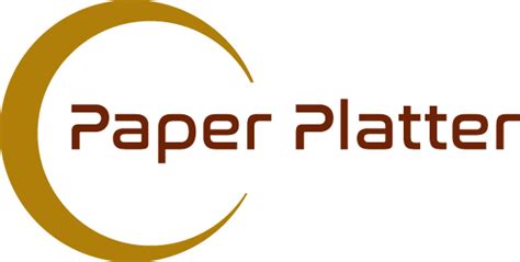 Paper Platter Msme B B Portal Msmemart