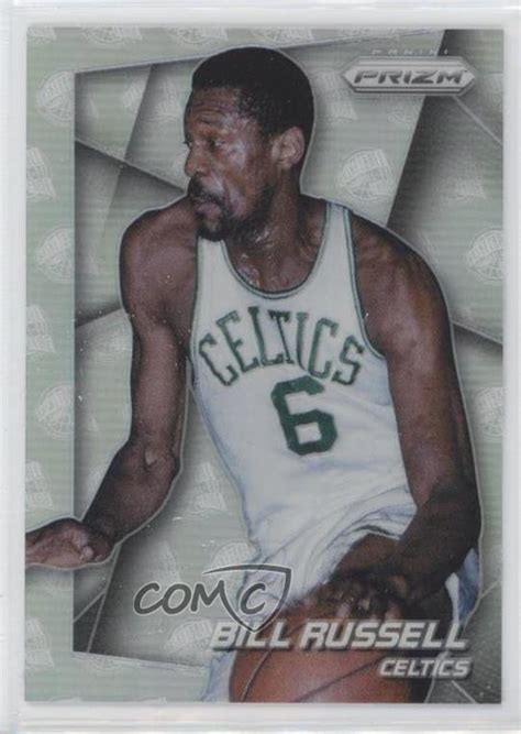 Panini Prizm Short Prints Silver Prizm Bill Russell For