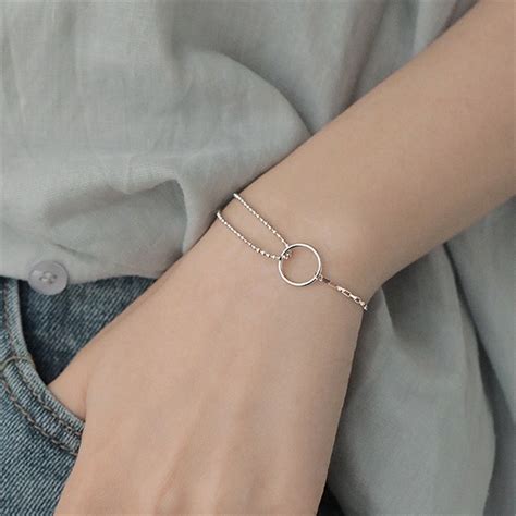 Pulsera geométrica simple salvaje minimalista personalidad tendencia