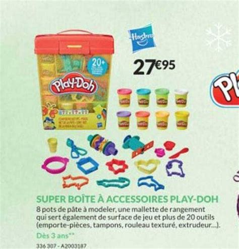 Promo Super Boite A Accessoires Play Doh Chez Jouets Sajou Icatalogue Fr