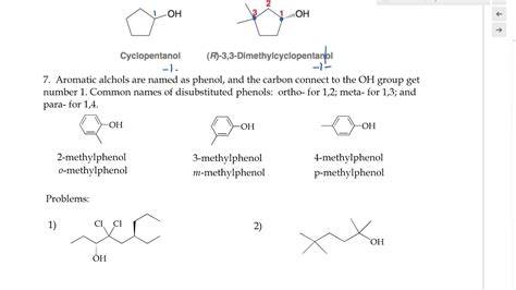 Organic Chemistry Introduction And Nomenclature Of Alcohols YouTube