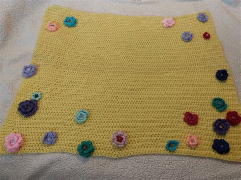 Flower Crochet Blanket - Etsy