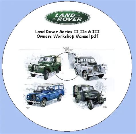 LAND ROVER SERIES II IIa III Owners Workshop Manual Pdf 6 50