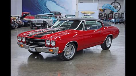 1970 Chevrolet Chevelle Red With Black Stripes Youtube