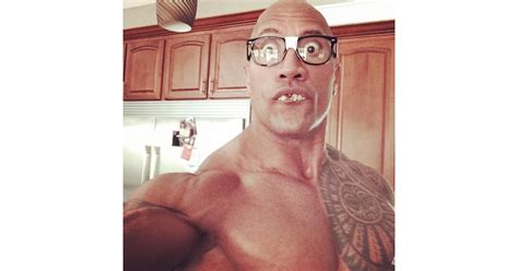 The Rock Snapped This Interesting Selfie Celebrity Instagram