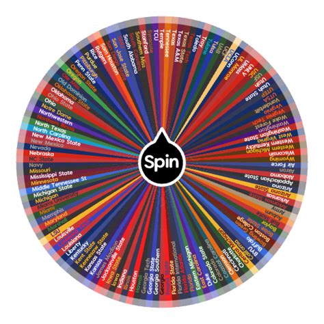 Cfb Teams Spin The Wheel Random Picker