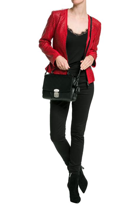 Milestone Lederjacke Maya Rot Günstig Online Kaufen Outletcity