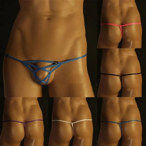 UNDERWEARS LINGERIE SANS Entrejambe G String Creux Trou Entrejambe