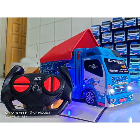 Jual Mainan Remote Control Mobil Murah Miniatur Truck Oleng Rc Remote