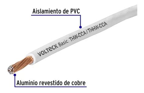 Cable Eléctrico Calibre 10 Cobre Volteck 40208 MercadoLibre