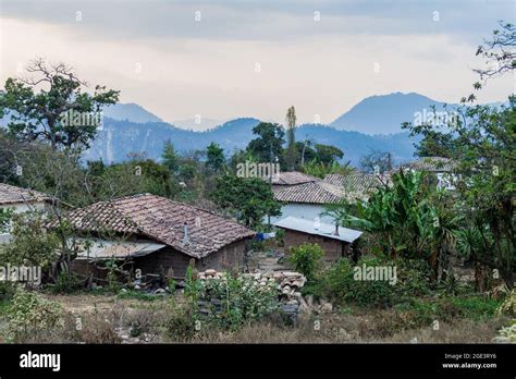 San Sebastian Village Honduras Stock Photo Alamy