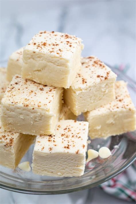 Eggnog Fudge Mildly Meandering