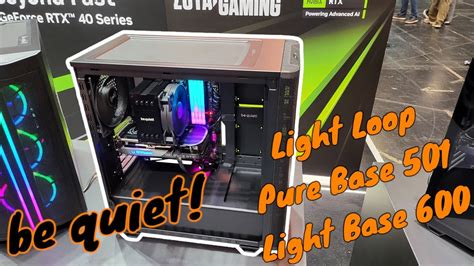 Zu Besuch Bei Be Quiet Light Loop Purebase Light Base