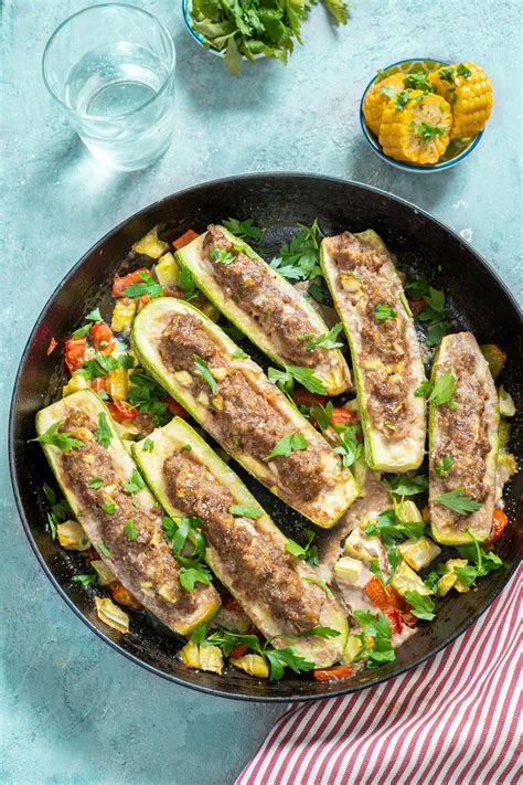 Recette Courgettes Farcies La Proven Ale Marie Claire