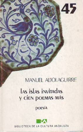 Poemas Islas Invitadas De Altolaguirre Manuel AbeBooks