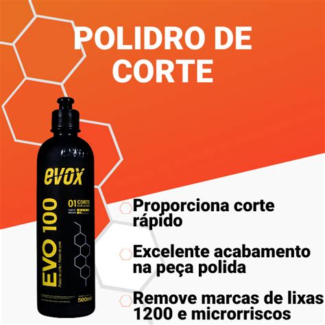 Evo 100 Evox Polidor De Corte 500ml Yamase