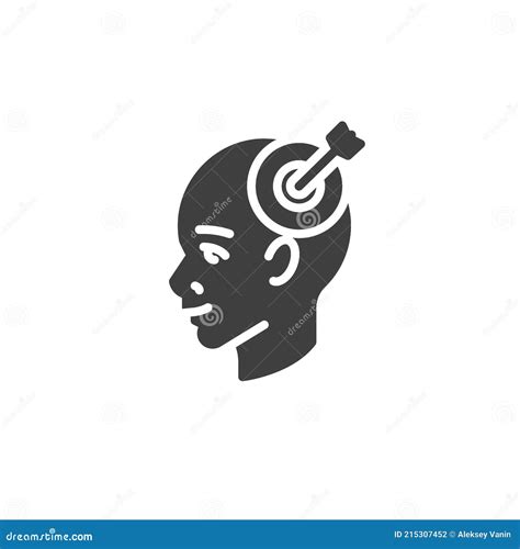 Mind Focus Vector Icon Stock Vector Illustration Of Clipart 215307452