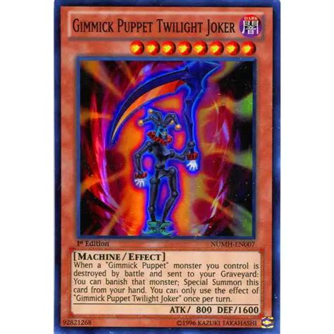 Yugioh Number Hunters Single Card Secret Rare Number Gimmick Puppet