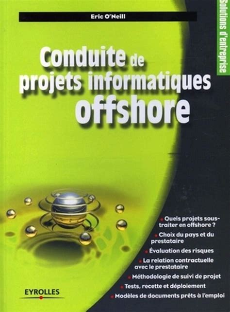 Amazon Fr Conduite De Projets Informatiques Offshore O Neill Ric