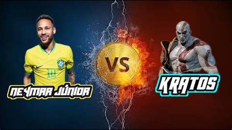 MUGEN Neymar Júnior OP VS Kratos Chaos YouTube