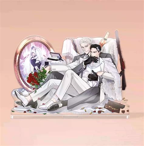 Official Original Korean Bl Manga Champagne And Roses Acrylic Stand