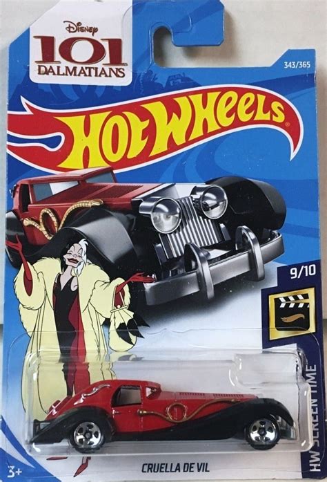 Hotwheels Cruella De Vil Dalmatas Cruella Hot Wheels Mercadolibre