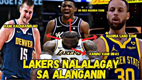 Lakers Nalalagay Sa Alanganin Kung Sino Dapat Ang Iiwasan Warriors