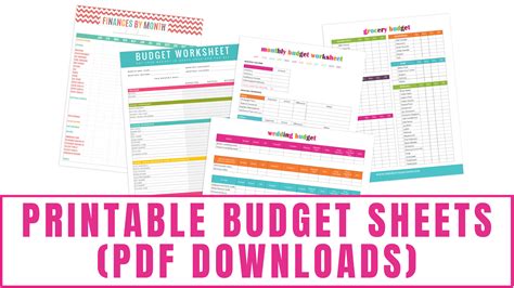 Free Printable Budget Sheet Printable Budget Sheets Budget Nbkomputer