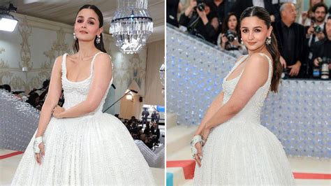 Alia Bhatt Makes Her Met Gala Debut In A Dreamy White Gown Trendradars