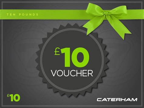 T Voucher 10 Pounds Caterham Parts