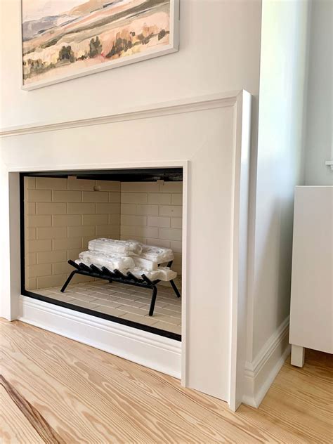 Building An Easy, Modern Fireplace Mantel | Young House Love