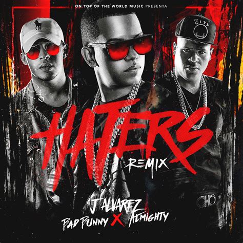 Car Tula Frontal De J Alvarez Haters Featuring Bad Bunny Almighty