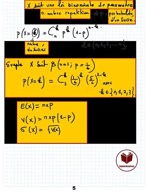 Bac Sc Exp Rimentales Math R Sum Probabilit