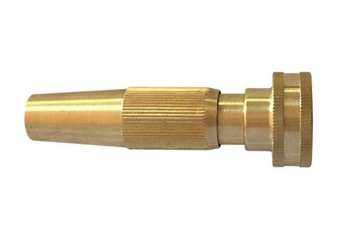 Adjustable Brass Spray Nozzle , Heavy Duty Brass Hose Nozzle General Purpose