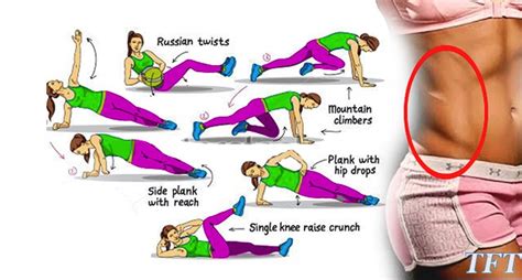 At-Home Oblique Workout For Beginners - TrainHardTeam