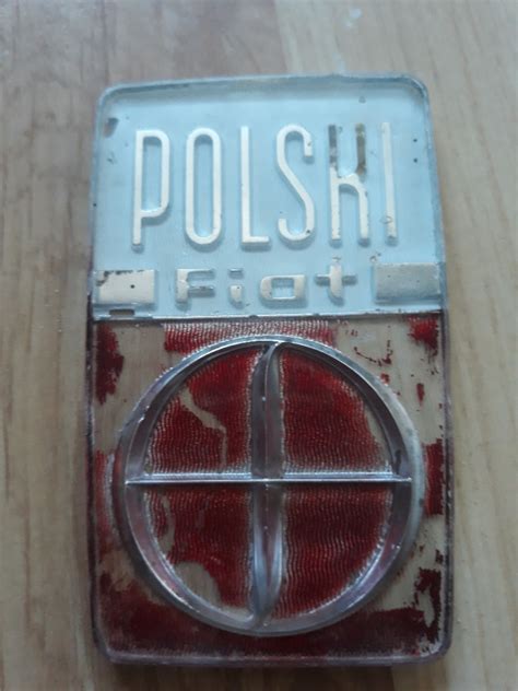 Emblemat znaczek polski fiat Słupca Licytacja na Allegro Lokalnie