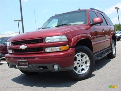 2005 Sport Red Metallic Chevrolet Tahoe Z71 4x4 49799097 Gtcarlot