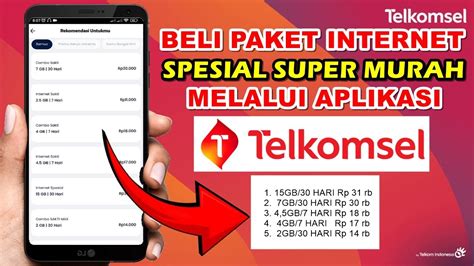 Paket Super Murah Cara Beli Paket Internet Murah Telkomsel Di