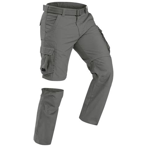 Pantalon Cargo De Trek Voyage Travel Marron Homme Forclaz