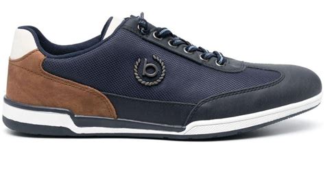 Bugatti Solar Exko Low Top Sneakers In Blue For Men Lyst Canada