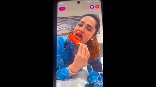 Aditi Mistry Nude No Bra Blowjob To Ice Creme XDesi Org