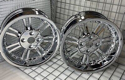 Harley TRI GLIDE TRIKE FLHTCUTG 2 Chrome Rear Wheels 2009 -20 Rims ...