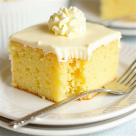 Lemon Poke Cake Recipe Moist Tangy And Easy To Make